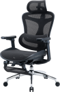 Крісло офісне з підставкою для ніг Sihoo DORO C300L Mesh Black with footrest