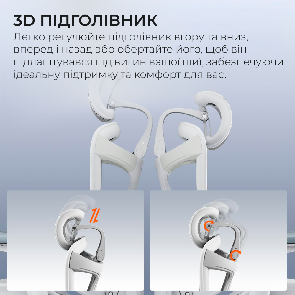 Крісло офісне Sihoo DORO C300 Pro Mesh White