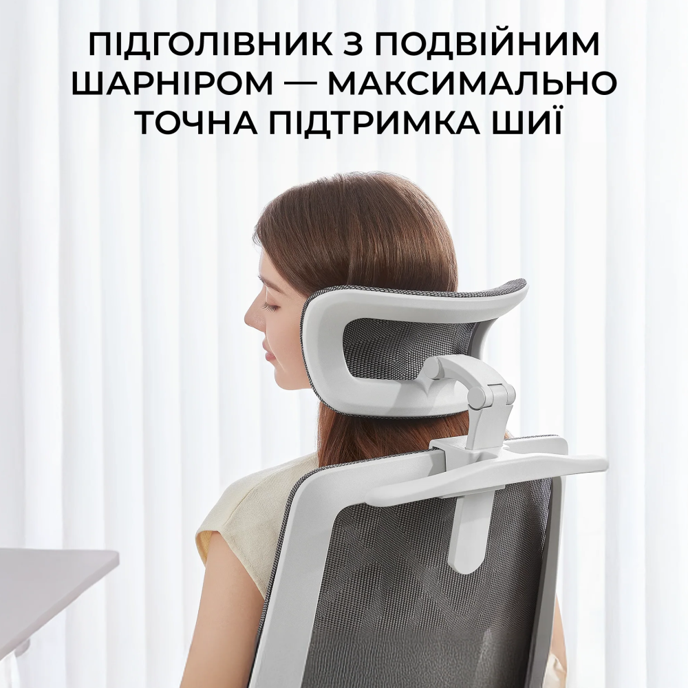 Крісло офісне Sihoo M59AS Mesh Gray