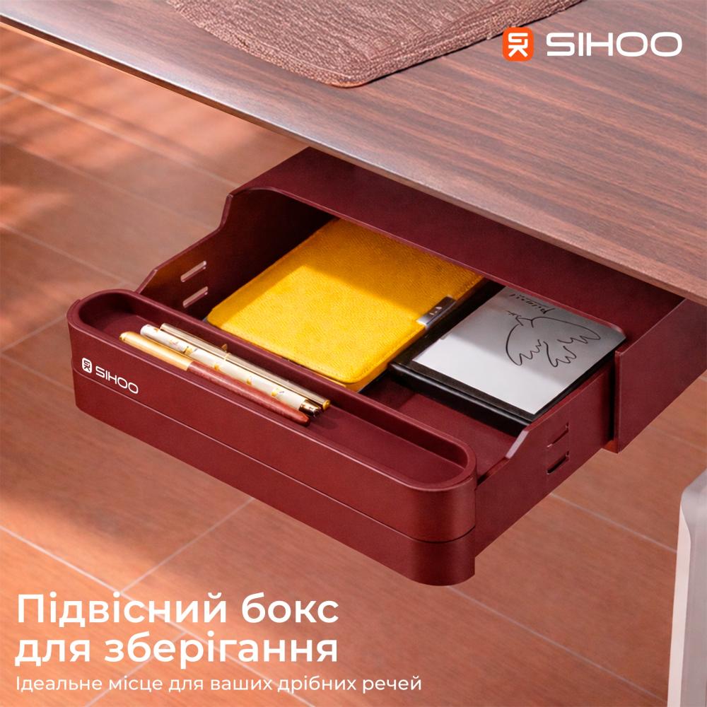 Комп'ютерний стіл з електрорегулюванням висоти Sihoo D07 1.8m Maple/White