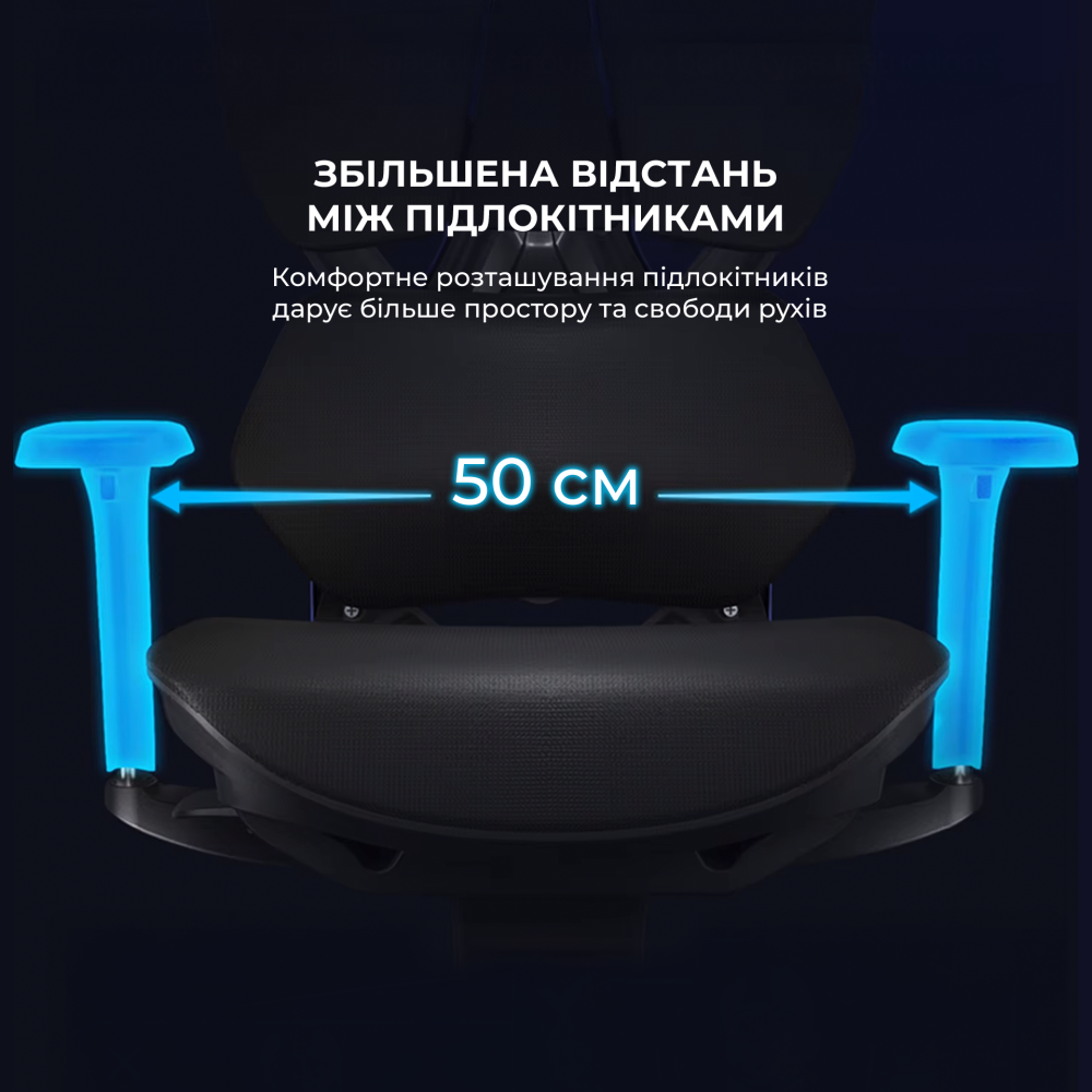 Крісло геймерське Sihoo Xallking X5C Mesh Black
