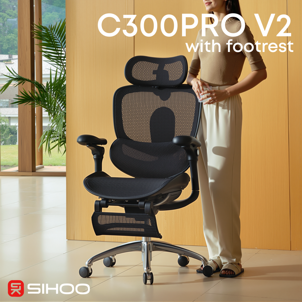 C300PROV2FootrestBlack