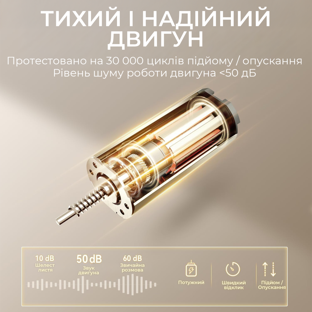 Комп’ютерний стіл з електрорегулюванням висоти Sihoo D03 1.4m Walnut/Black